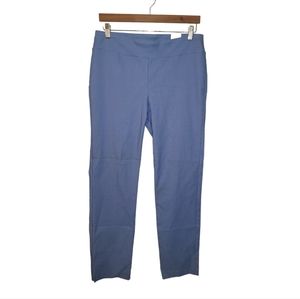 J. McLaughlin Periwinkle Straight-Leg Trousers